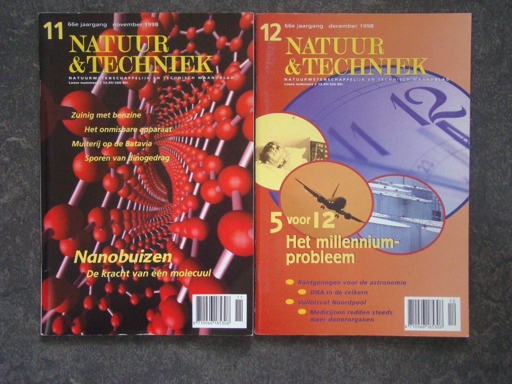 tijdschrift  NATUUR  &  TECHNIEK  1998, Ophalen of Verzenden, Zo goed als nieuw