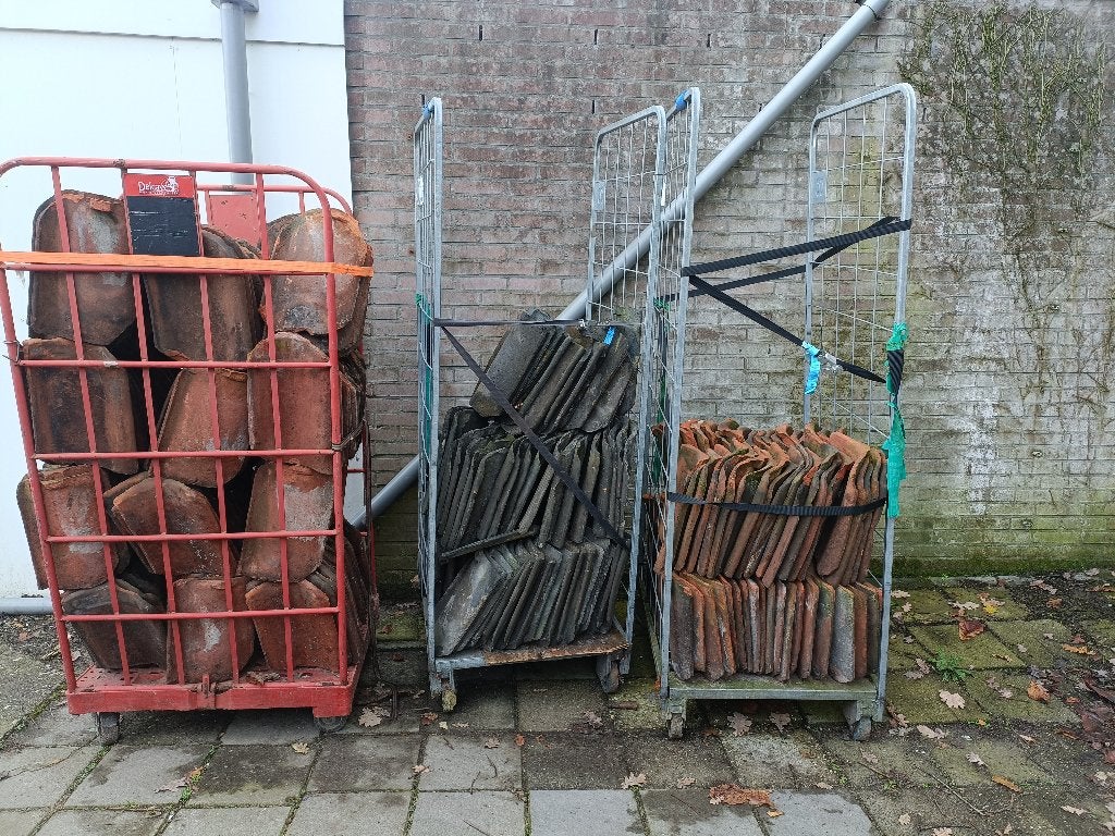 dakpannen Oude Holle Onverbeterd, Doe-het-zelf en Verbouw, Gebruikt, Steen of Klei, Ophalen of Verzenden, 15 m² of meer
