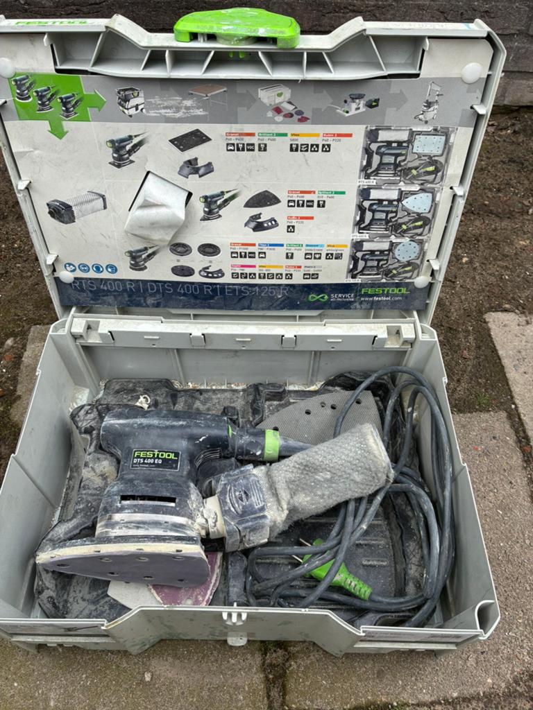 Festool schuurmachine op stroom, Doe-het-zelf en Verbouw, Gereedschap | Schuurmachines, Ophalen of Verzenden, Gebruikt, Minder dan 600 watt