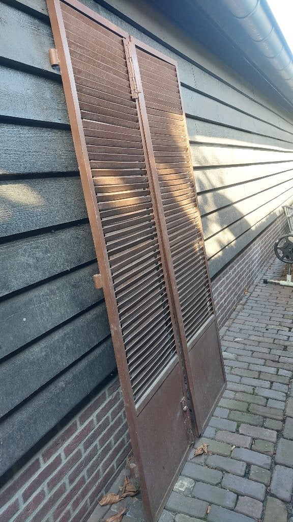 ijzeren luiken, Ophalen, Gebruikt, Minder dan 80 cm, Overige typen