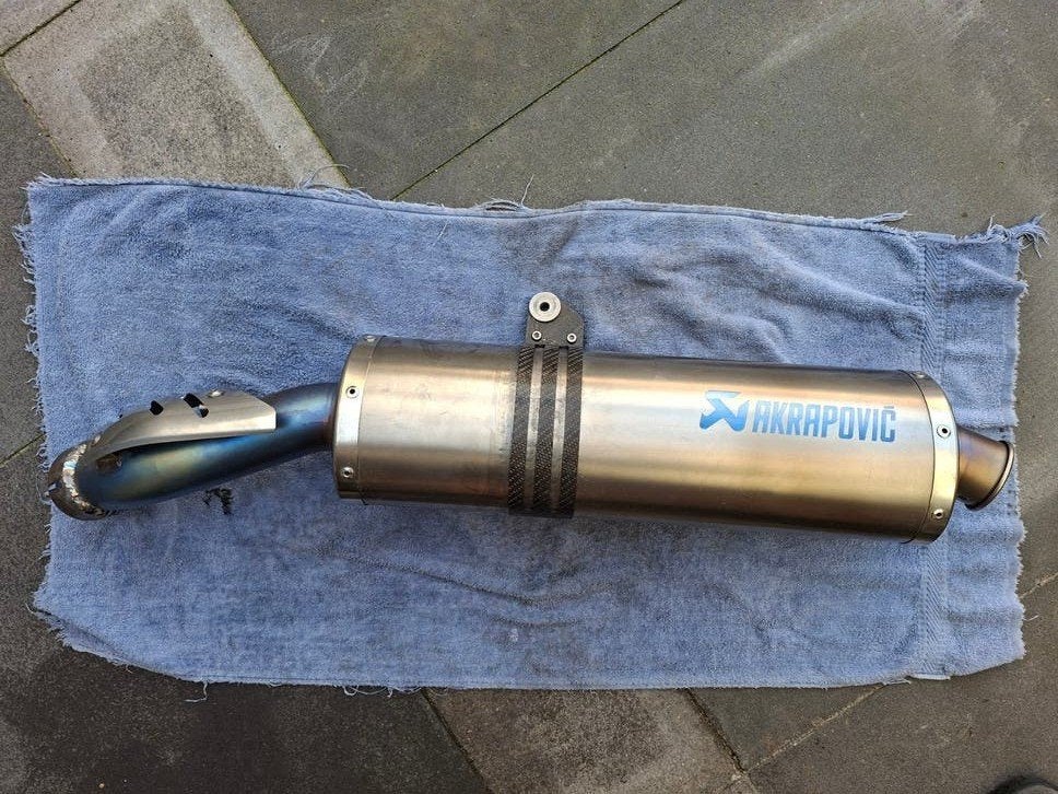 BMW R 1200 GS en Adventure Akraprovic slipon demper uitlaat, Motoren, Ophalen of Verzenden