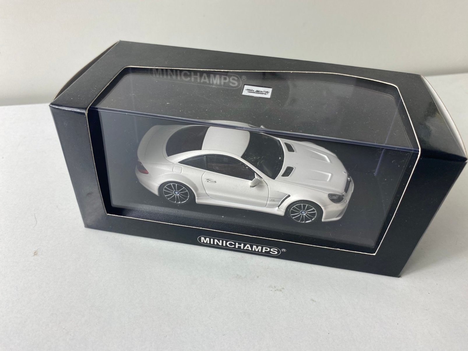 1:43 MERCEDES  SL65 AMG-minichamps in ovp, Ophalen of Verzenden, Nieuw, Auto, MiniChamps