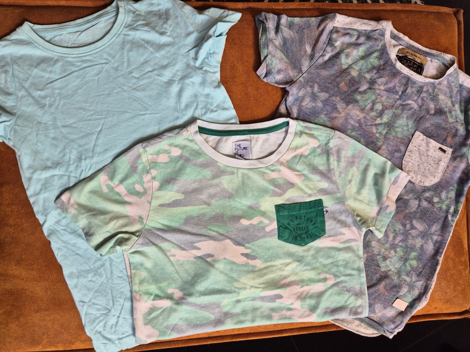 Set van 3 jongens T-shirts maat 10 jaar, Kinderen en Baby's, Kinderkleding | Overige, Ophalen of Verzenden, Gebruikt, Diverse merken