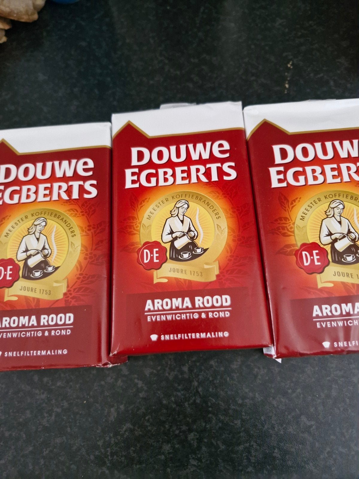3x Douwe Egberts 250 gr. Snelfiltermaling, Ophalen of Verzenden