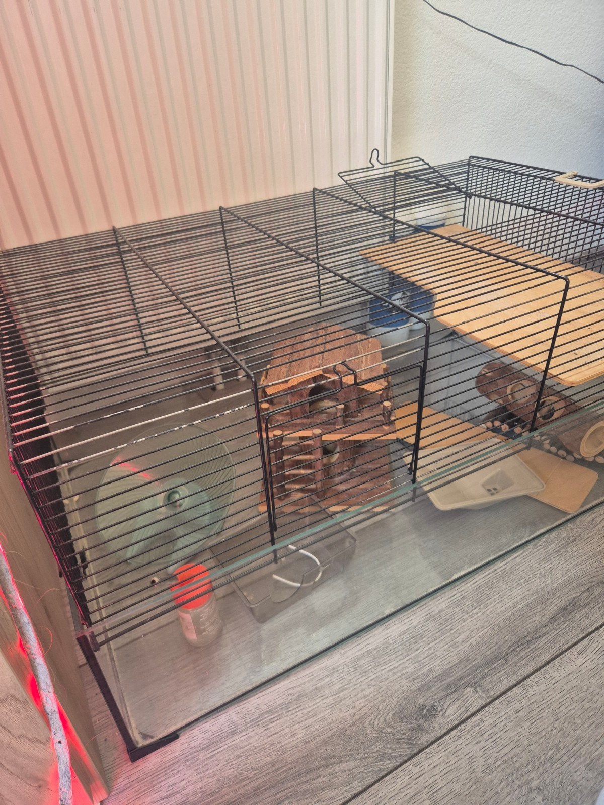 hamsterkooi, Dieren en Toebehoren, Kooi, Minder dan 75 cm, Zo goed als nieuw, Hamster