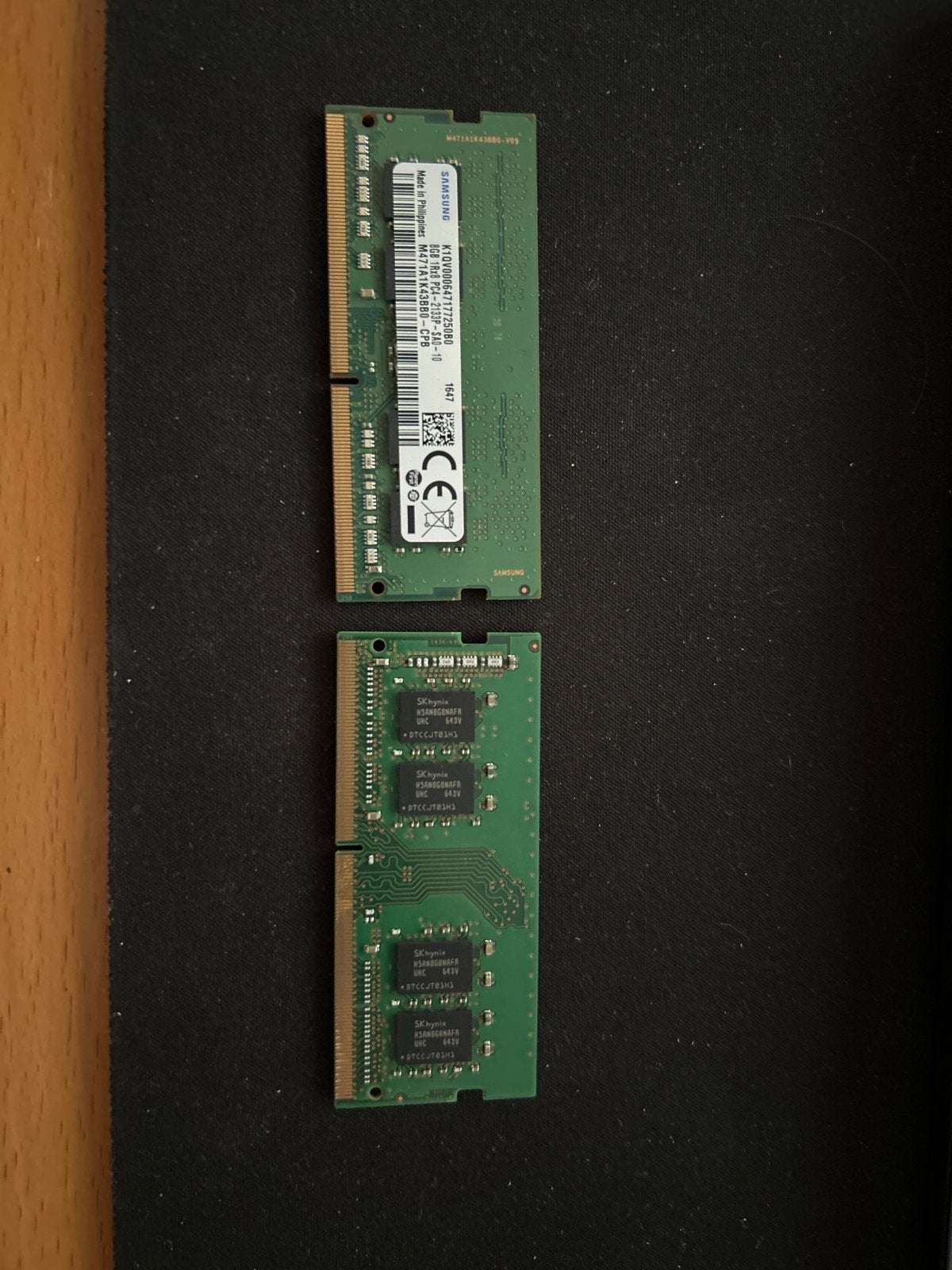 Samsung DDR4 RAM 2x8GB (16GB totaal) voor laptop, Gebruikt, DDR4, Ophalen of Verzenden, Laptop