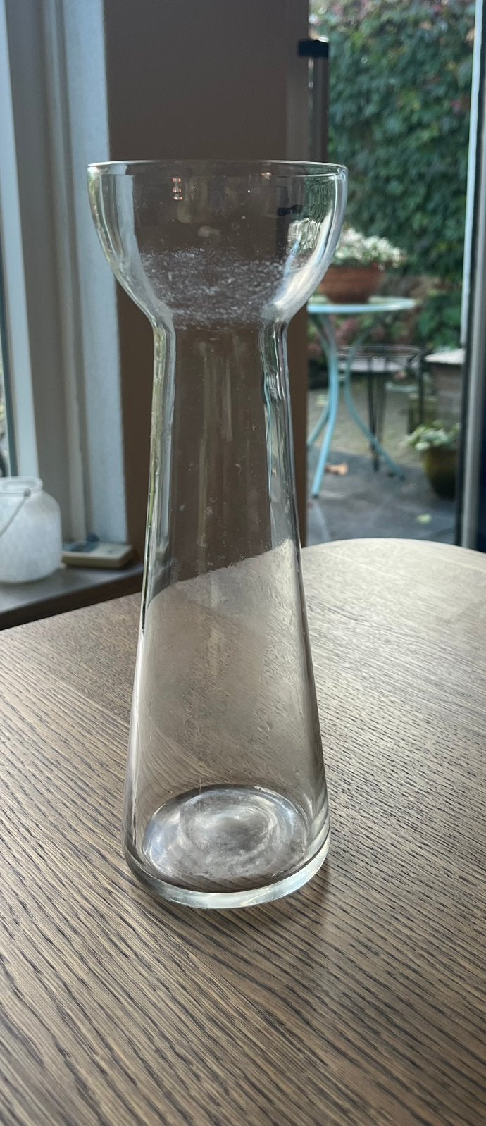 hyacintglas, bollenglas, geen kleur, Ophalen of Verzenden