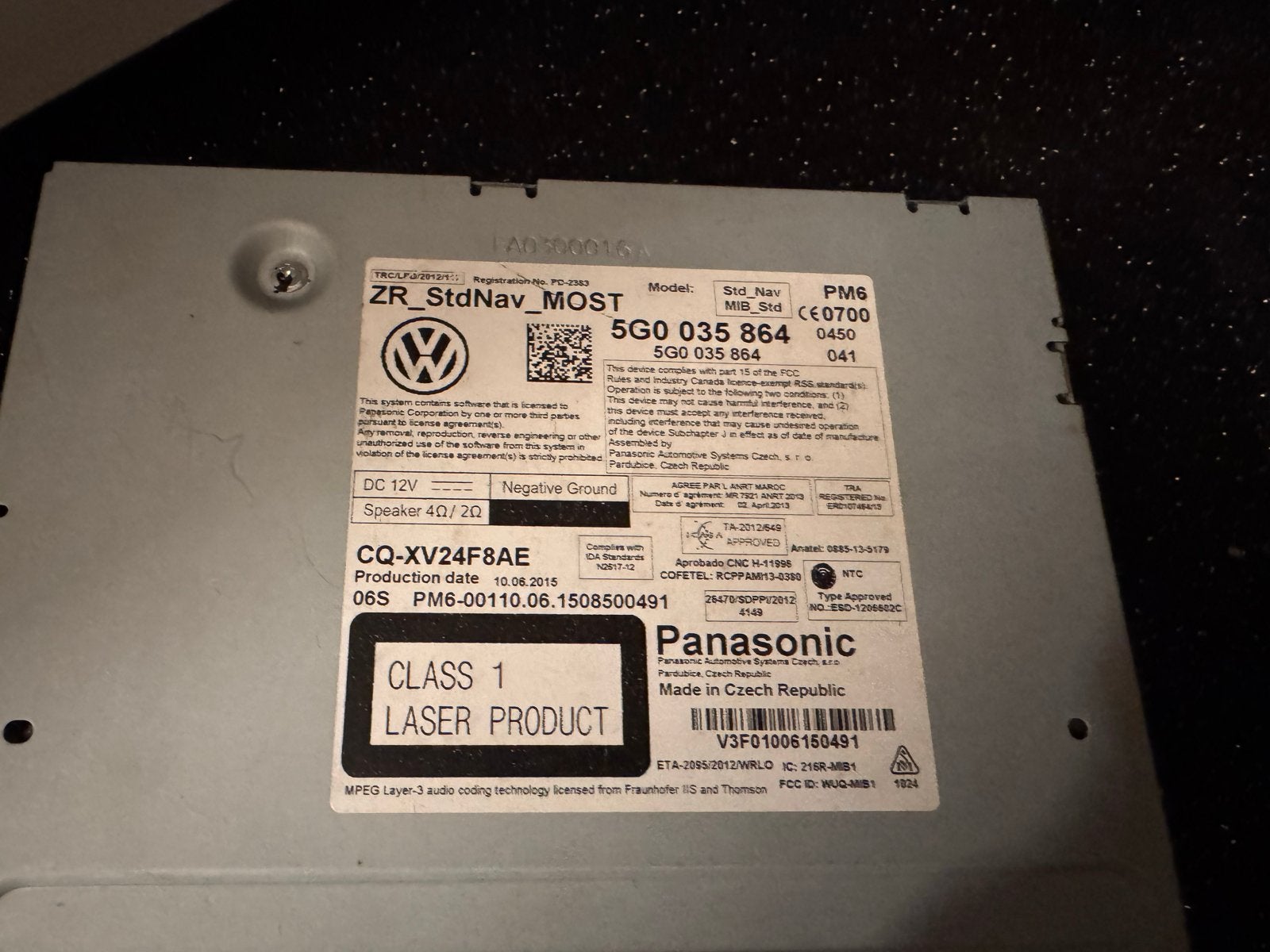 Volkswagen MIB1 Infotainmentsysteem, Ophalen of Verzenden, Gebruikt