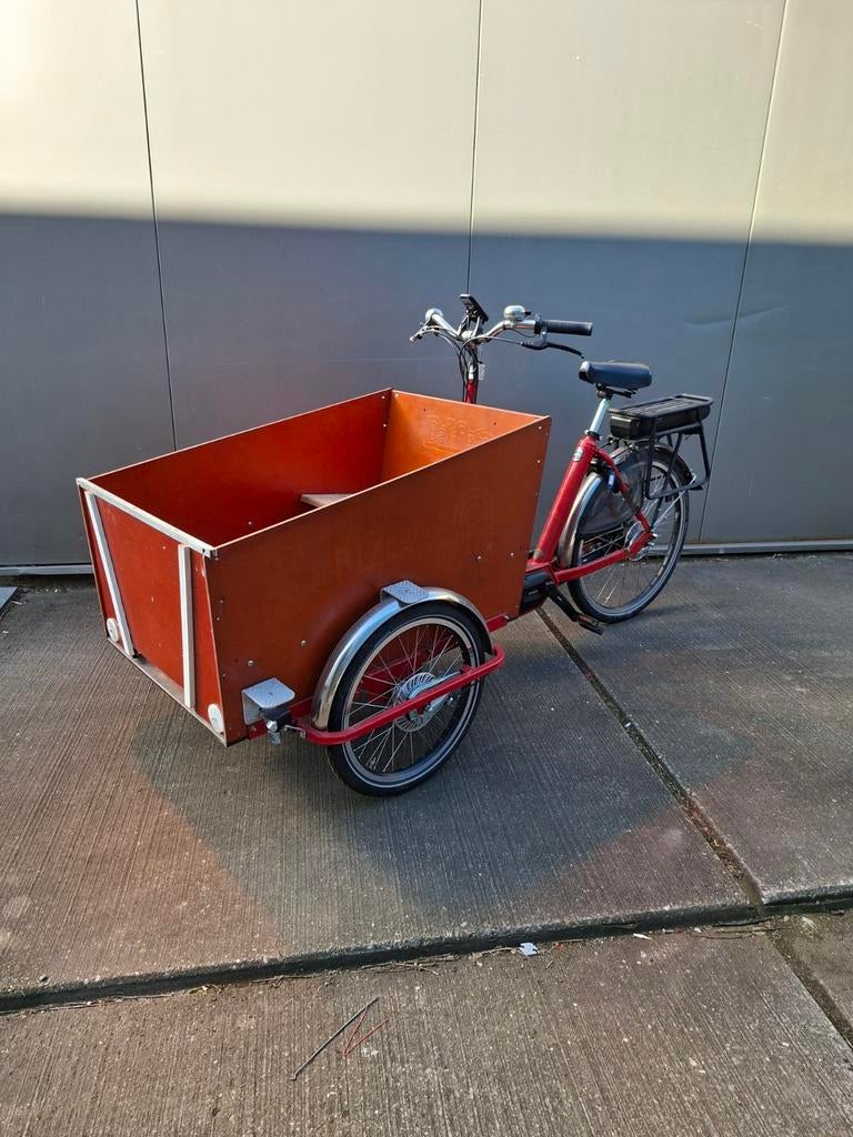 Elektrische Bakfiets - Super Sterk Nederlands Fabrikaat, Gebruikt, Goederen, Elektrisch, Schijfrem