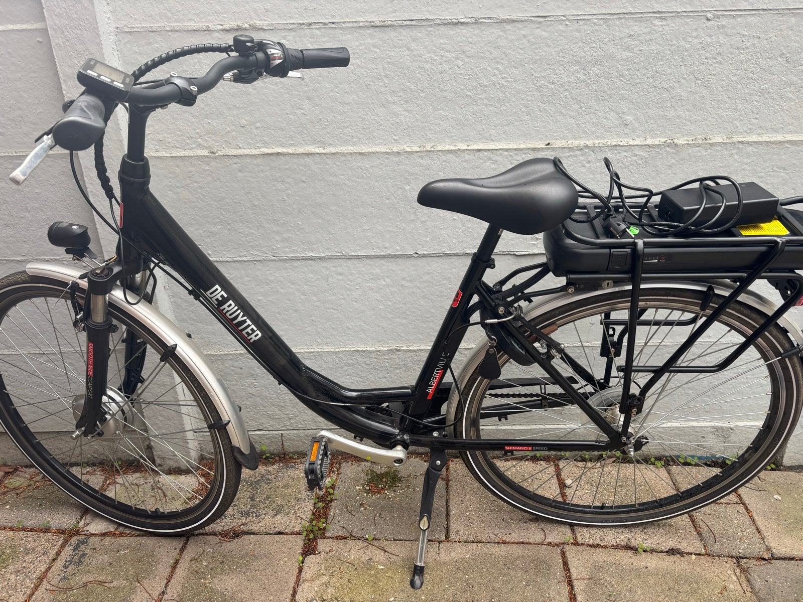 De Ruyter elektrische fiets - In nieuwstaat - Slechts 329km, Zo goed als nieuw, 51 tot 55 cm, 50 km per accu of meer, Ophalen