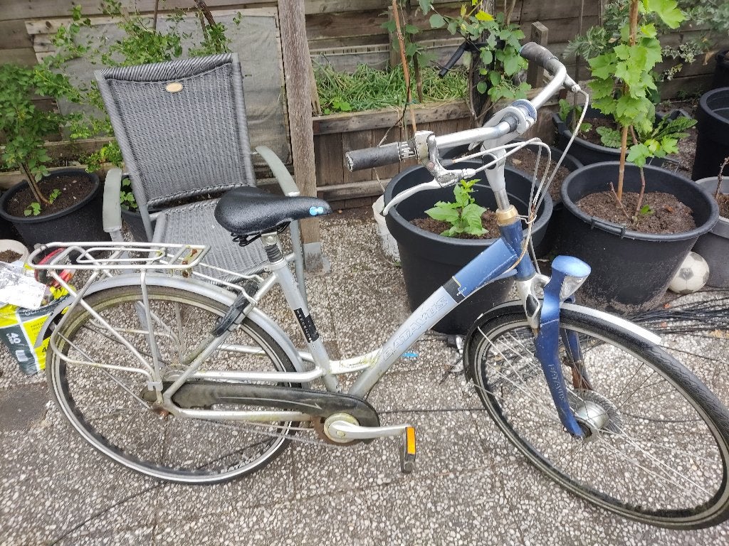 28 inch BATAVUS dames fiets met versnellingen, Fietsen en Brommers, Ophalen, Gebruikt, Versnellingen, Batavus