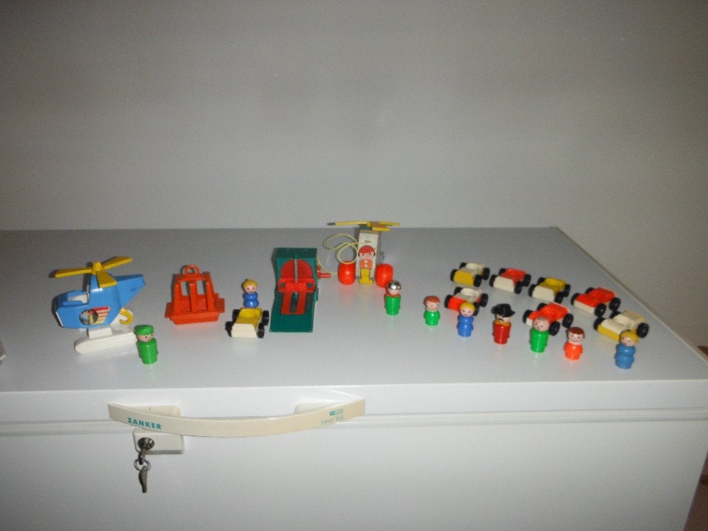 vintage F p voertuigen, Ophalen of Verzenden, Gebruikt, Speelset, Met geluid