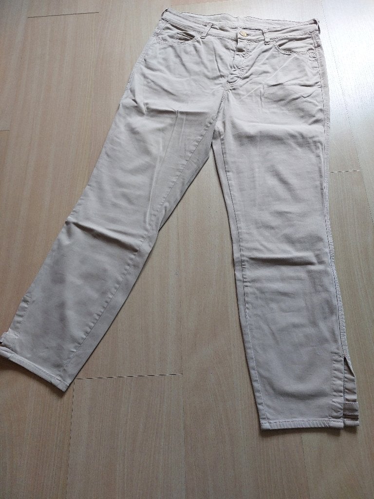 Rosner audrey skinny mt 40, l28 damesbroek, Maat 38/40 (M), Beige, Ophalen of Verzenden, Zo goed als nieuw