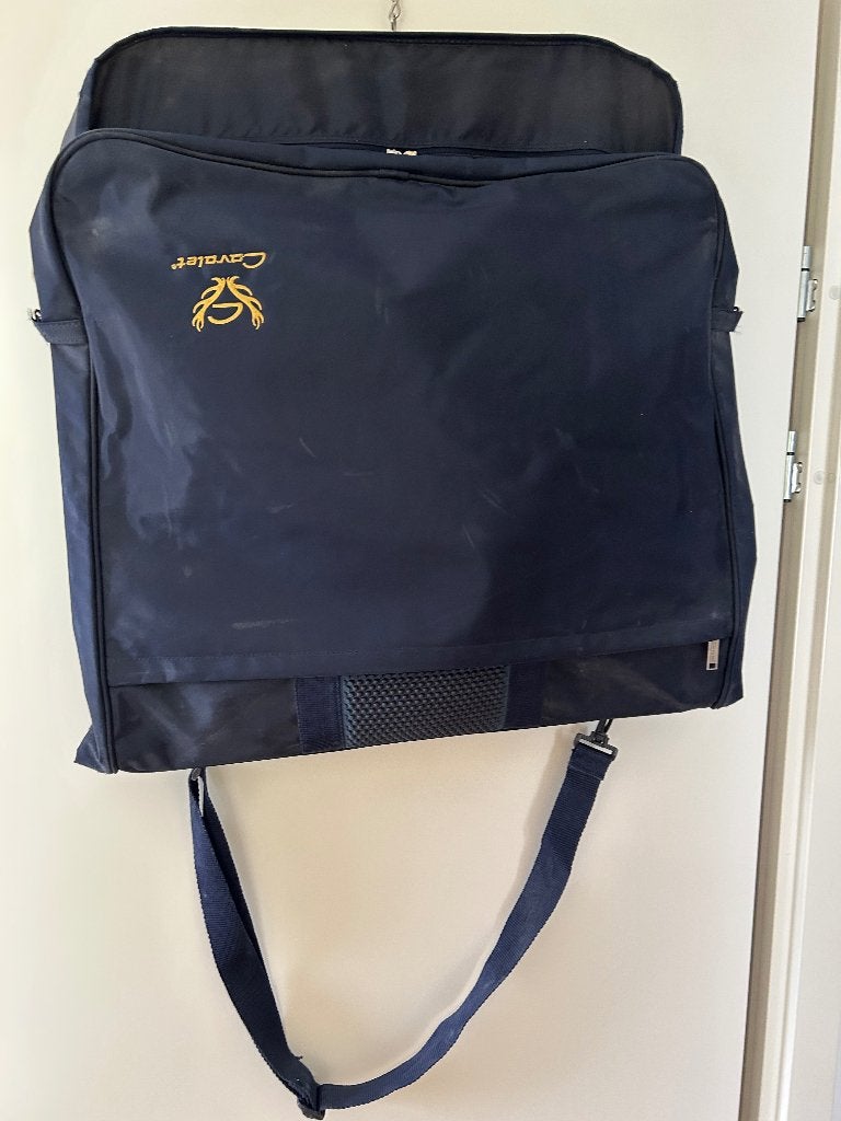 Nieuwe donkerblauwe kledingtas, Ophalen, 40 tot 60 cm, 30 cm of meer, Blauw