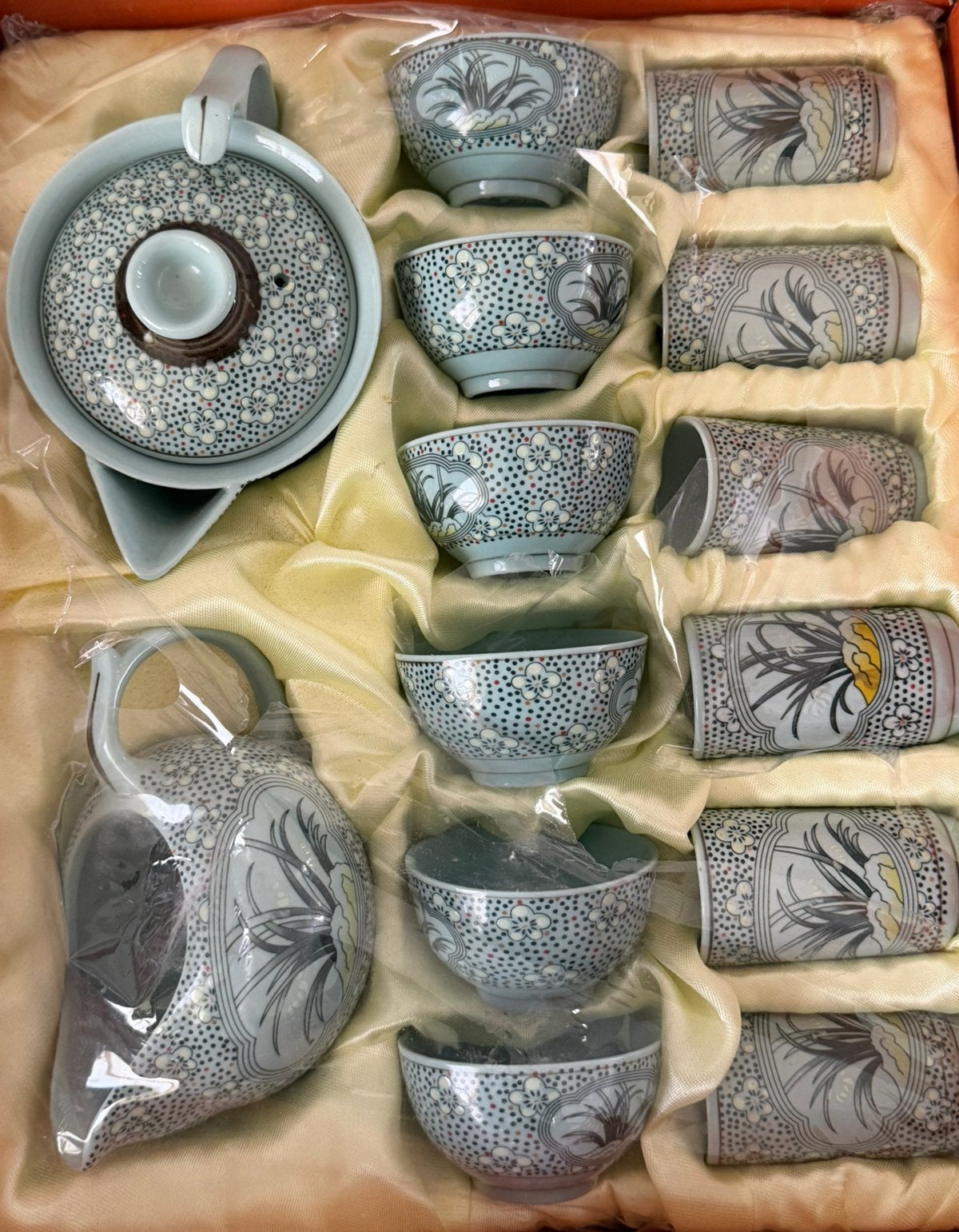 handgemaakte Chinese theeset, Ophalen of Verzenden, Nieuw, Keramiek, Overige stijlen