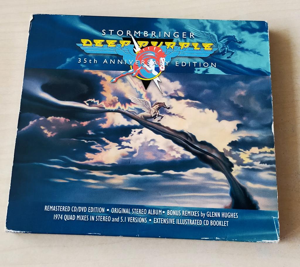 Deep Purple - Stormbringer CD + DVD 35th Anniversary Edition, Ophalen of Verzenden, Gebruikt