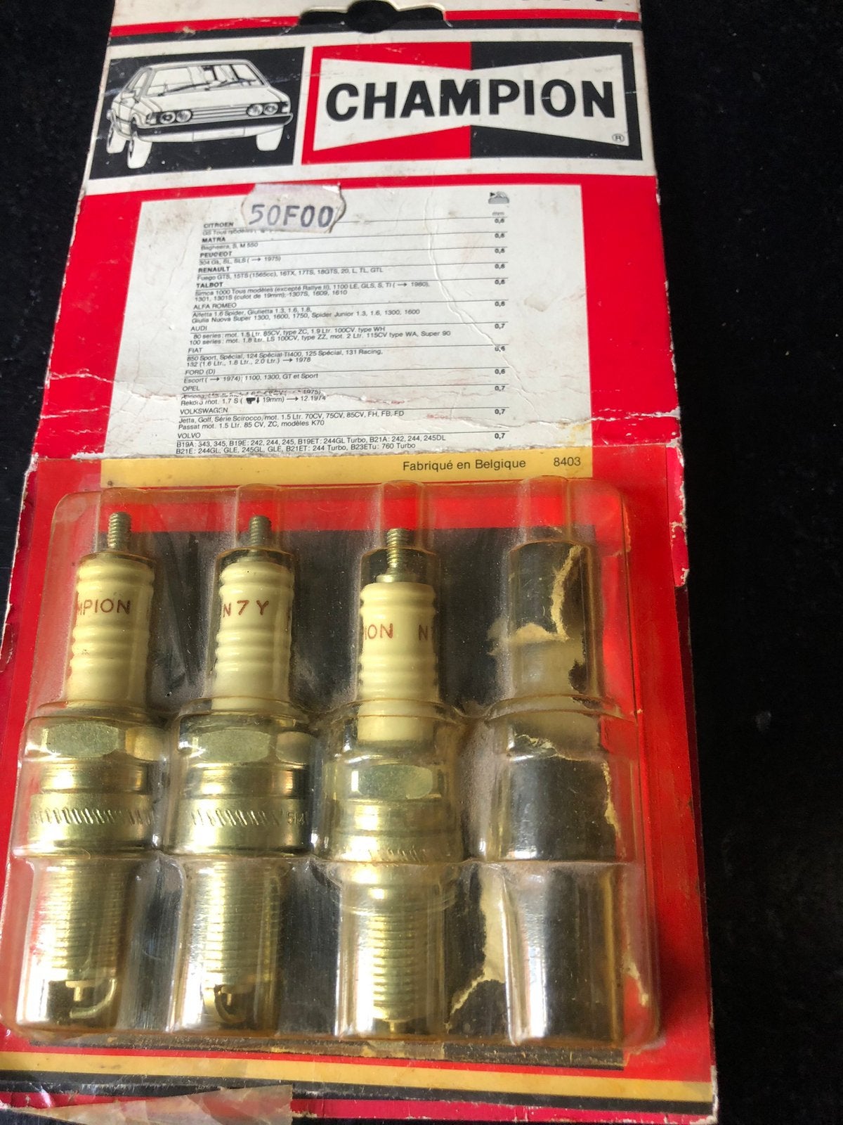 3 bougies N7Y, nieuw, merk Champion, Ophalen of Verzenden, Nieuw, Peugeot