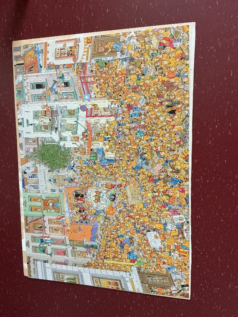 Legpuzzel, Ophalen, Meer dan 1500 stukjes, Gebruikt, Legpuzzel
