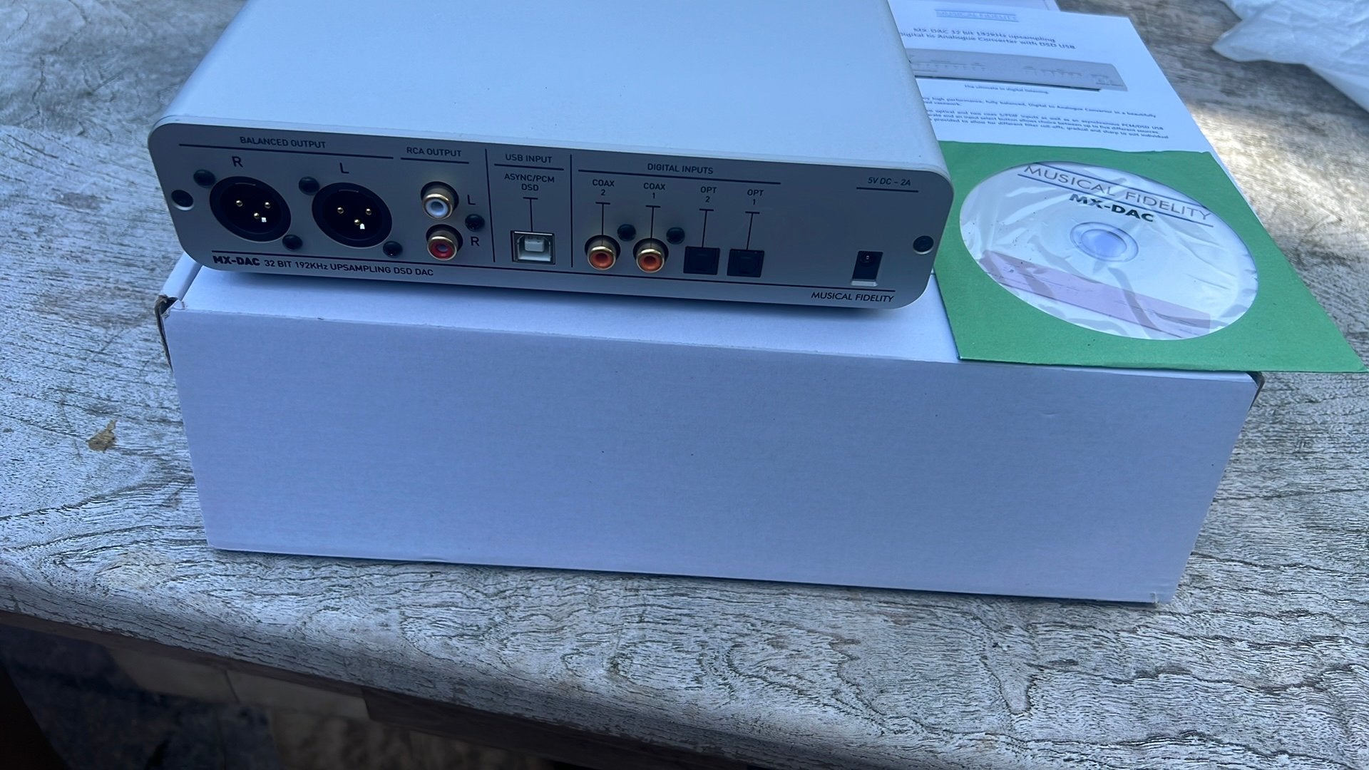 Musical Fidelity MX-Dac, Overige merken, Muisical Fidelity, Ophalen of Verzenden, Zo goed als nieuw