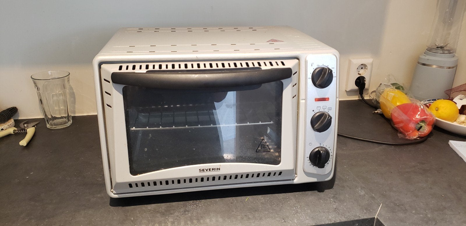 Severin Mini Oven Toaster Oven TO 2045, Witgoed en Apparatuur, Ovens, Ophalen, Minder dan 45 cm, Gebruikt, Minder dan 45 cm