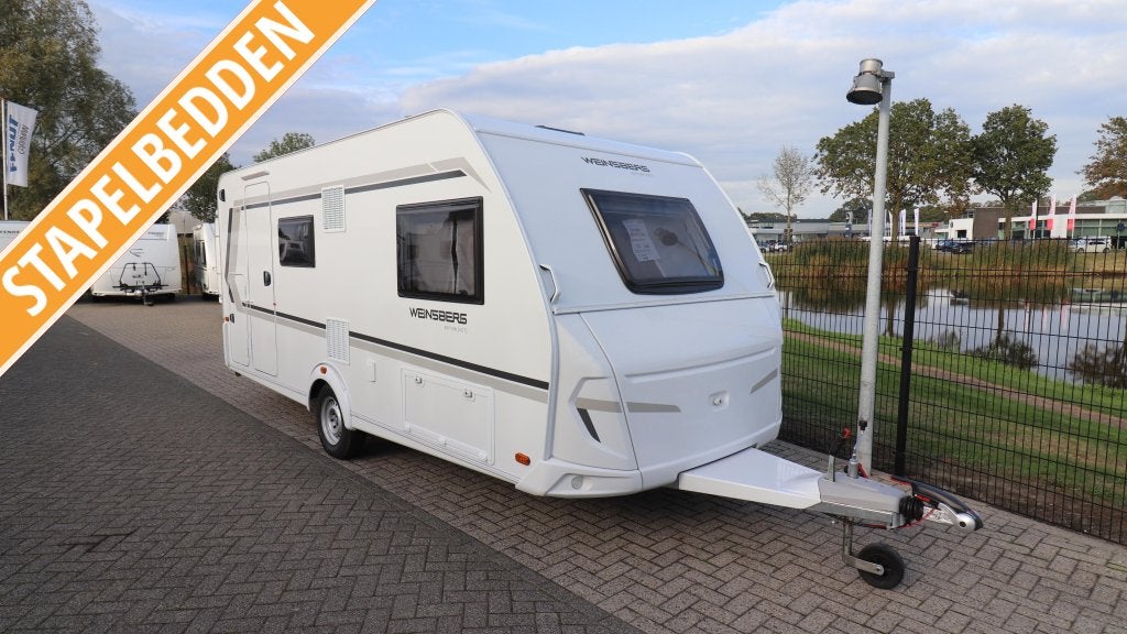 Weinsberg CaraOne Edition HOT 480 QDK - MODEL 2027 - 812, Caravans en Kamperen, Overige merken, Reservewiel, Bedrijf, Treinzit