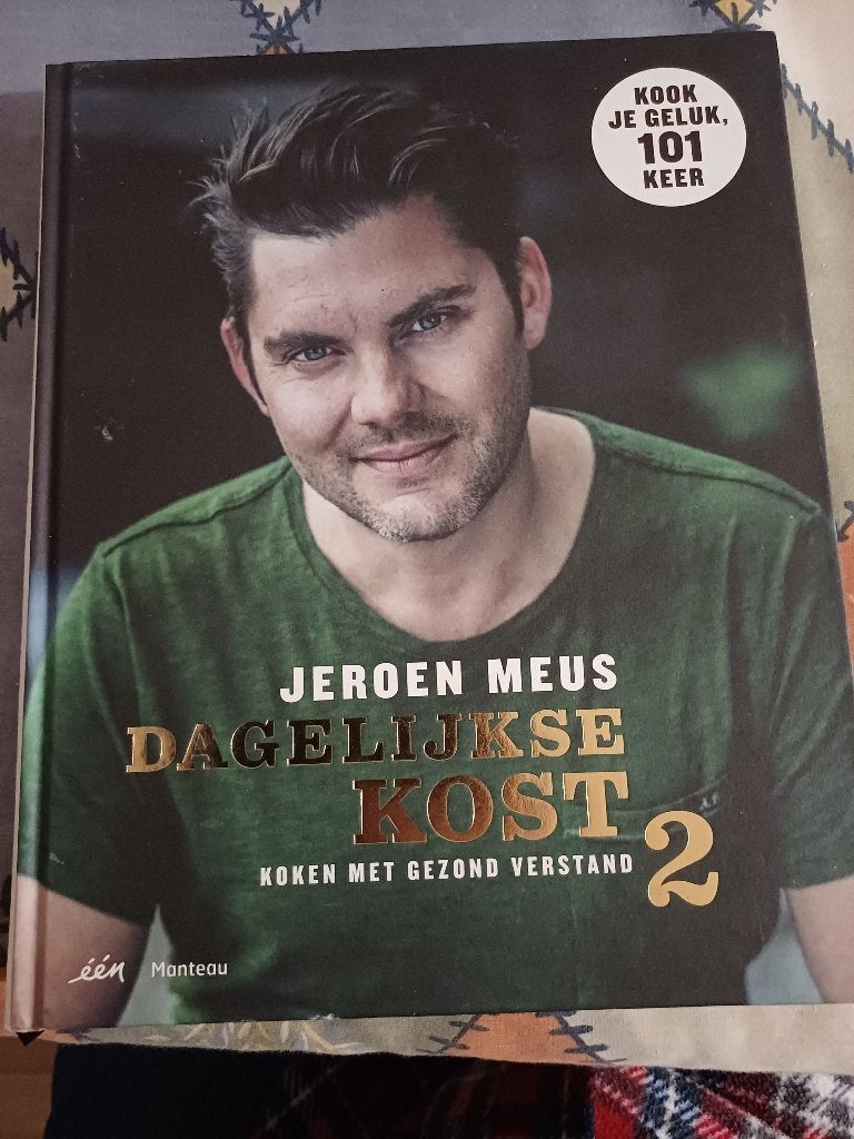 Jeroen meus dagelijkse kost deel 2 hardcover., Boeken, Ophalen, Gelezen, Jeroen Meus, Nederland en België