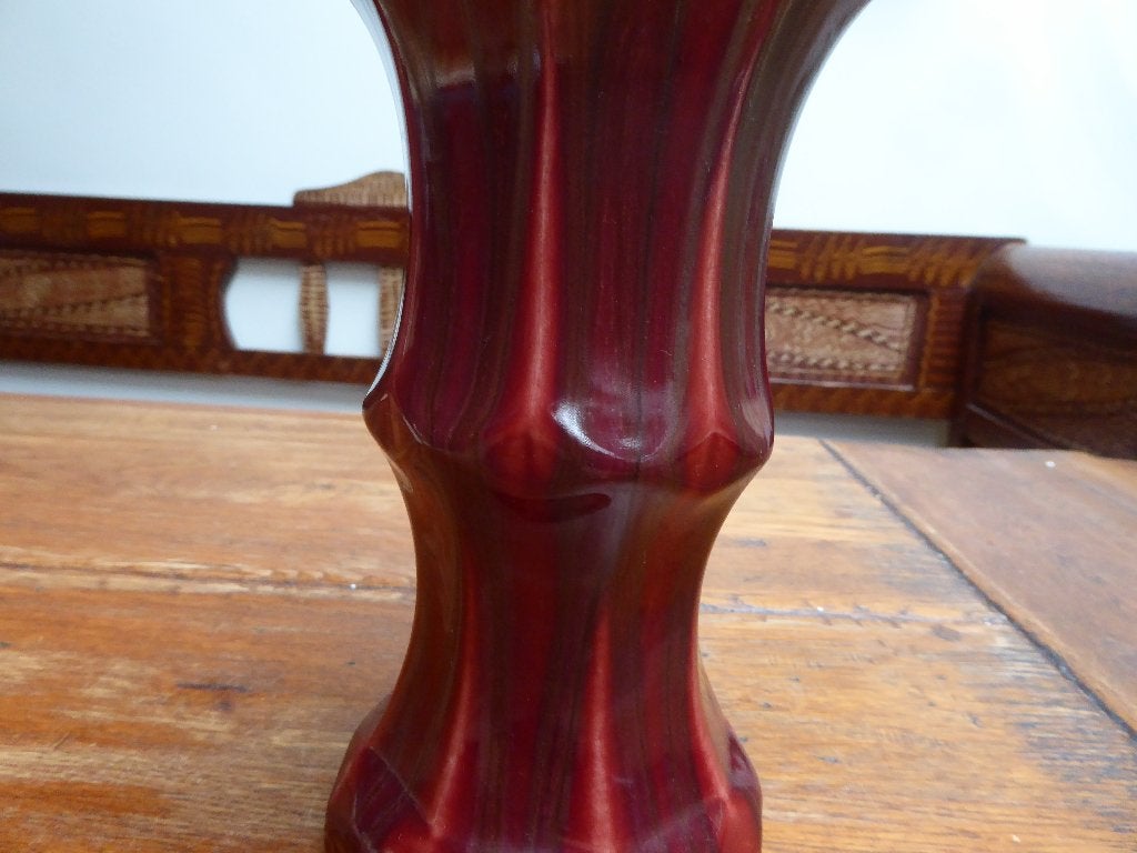 Art deco keramiek vaas, Thulin, Ophalen of Verzenden