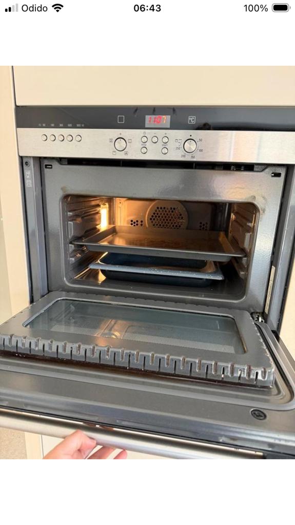 Combi oven siemens inbouw, Ophalen