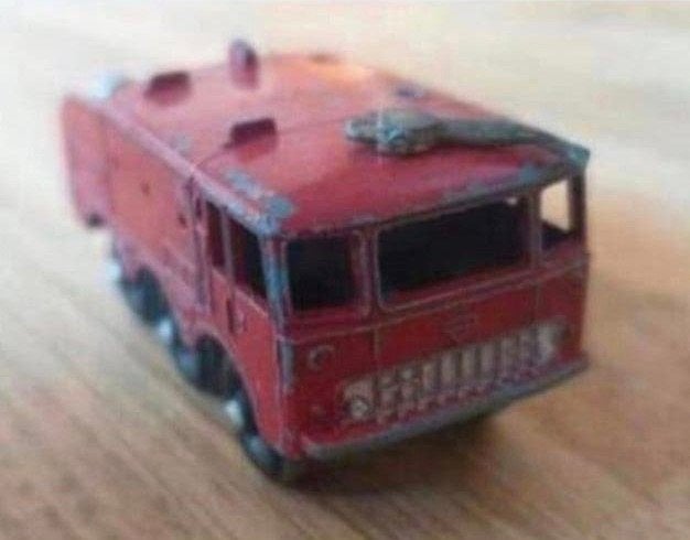 Matchbox Lesney No. 63 Foamite Crash Tender  (jaren 50/60), Ophalen of Verzenden, Gebruikt, Bus of Vrachtwagen