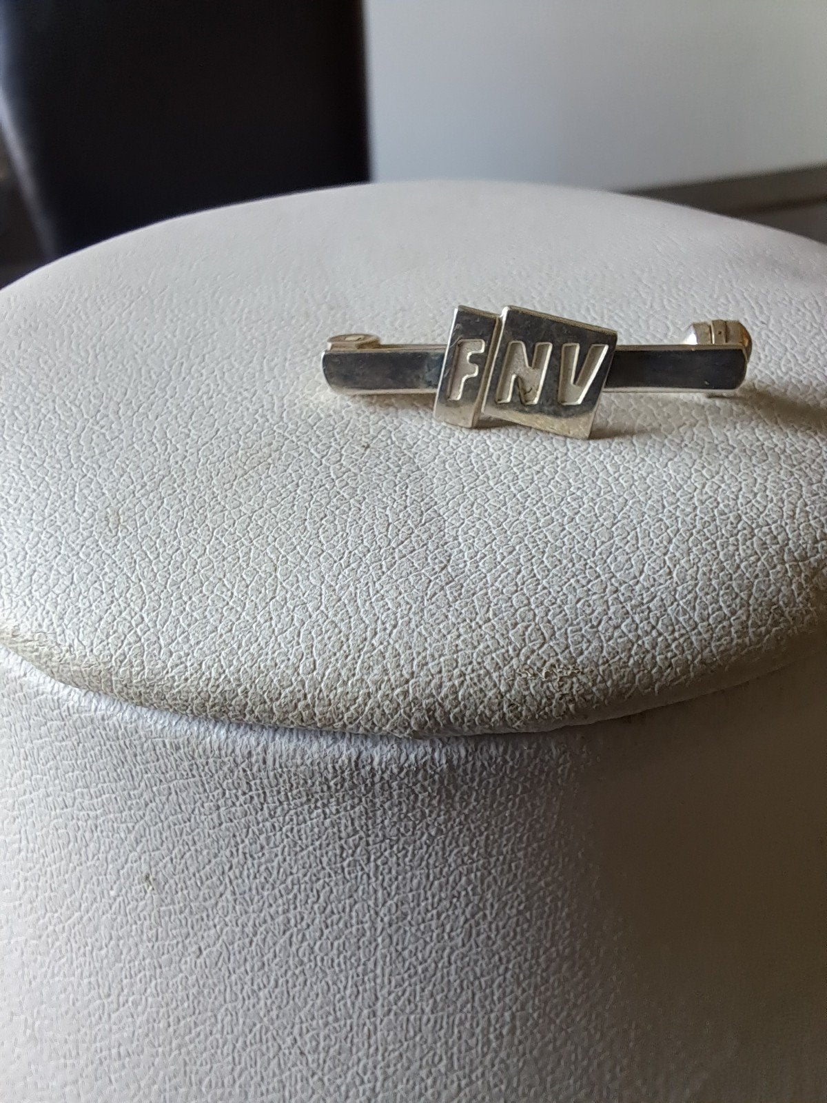 Zilveren FNV speld, Verzenden, Speldje of Pin