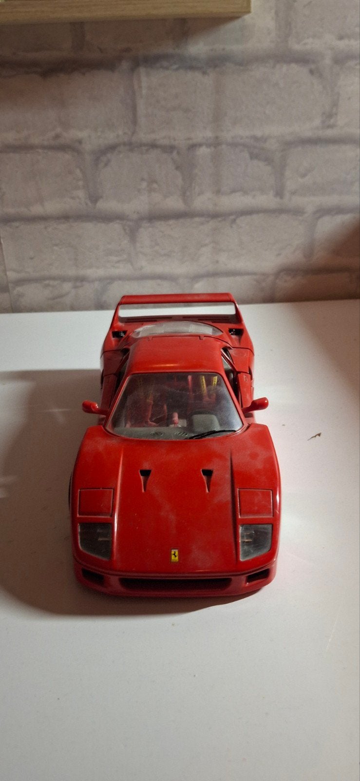 Burago Ferrari F40, Hobby en Vrije tijd, Modelauto's | 1:18, Ophalen of Verzenden, Zo goed als nieuw, Auto, Bburago