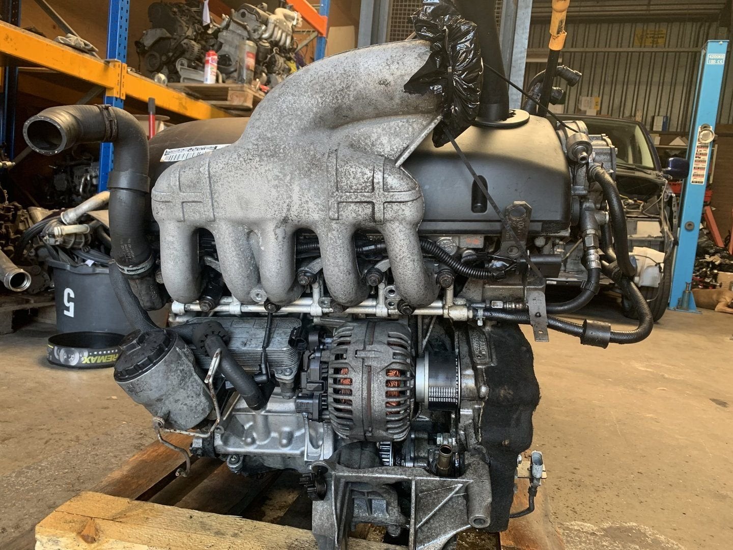 Volkswagen T5 2.5 AXD AXE Motorblok, Auto-onderdelen, Motor en Toebehoren, Ophalen, Gebruikt, -, Volkswagen