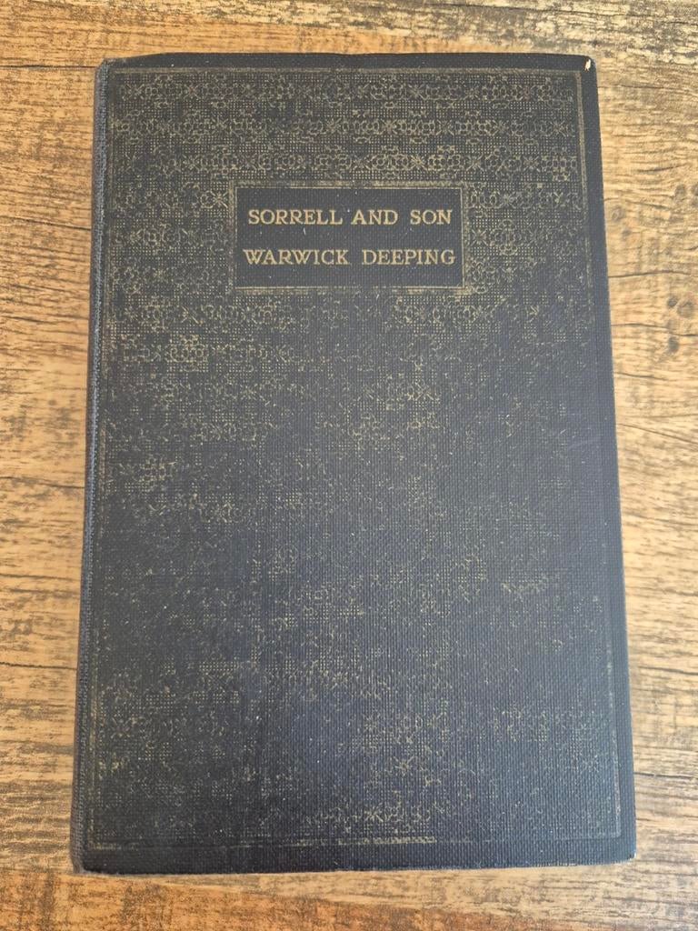Beroemde roman uit 1930,  Warwick Deeping, Sorrell and Son", Antiek en Kunst, Ophalen of Verzenden, Warwick Deeping