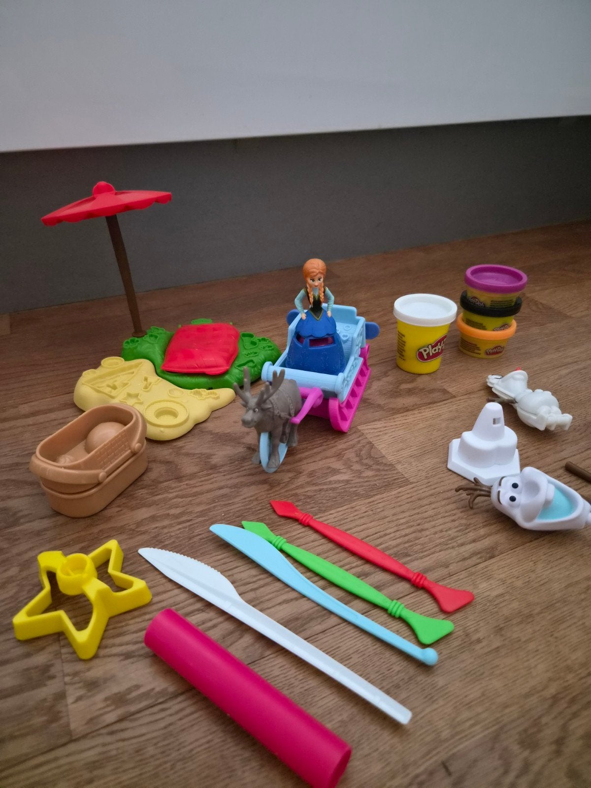 Play doh klei frozen set, Kinderen en Baby's, Speelgoed | Educatief en Creatief, Ophalen, Gebruikt, Knutselen