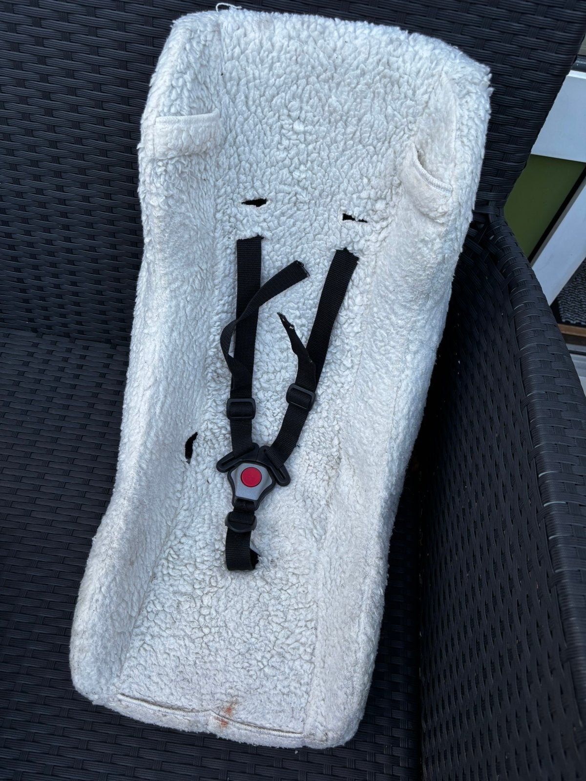 Peuterschaal voor de bakfiets, Fietsen en Brommers, Ophalen, Zo goed als nieuw, 1 kind