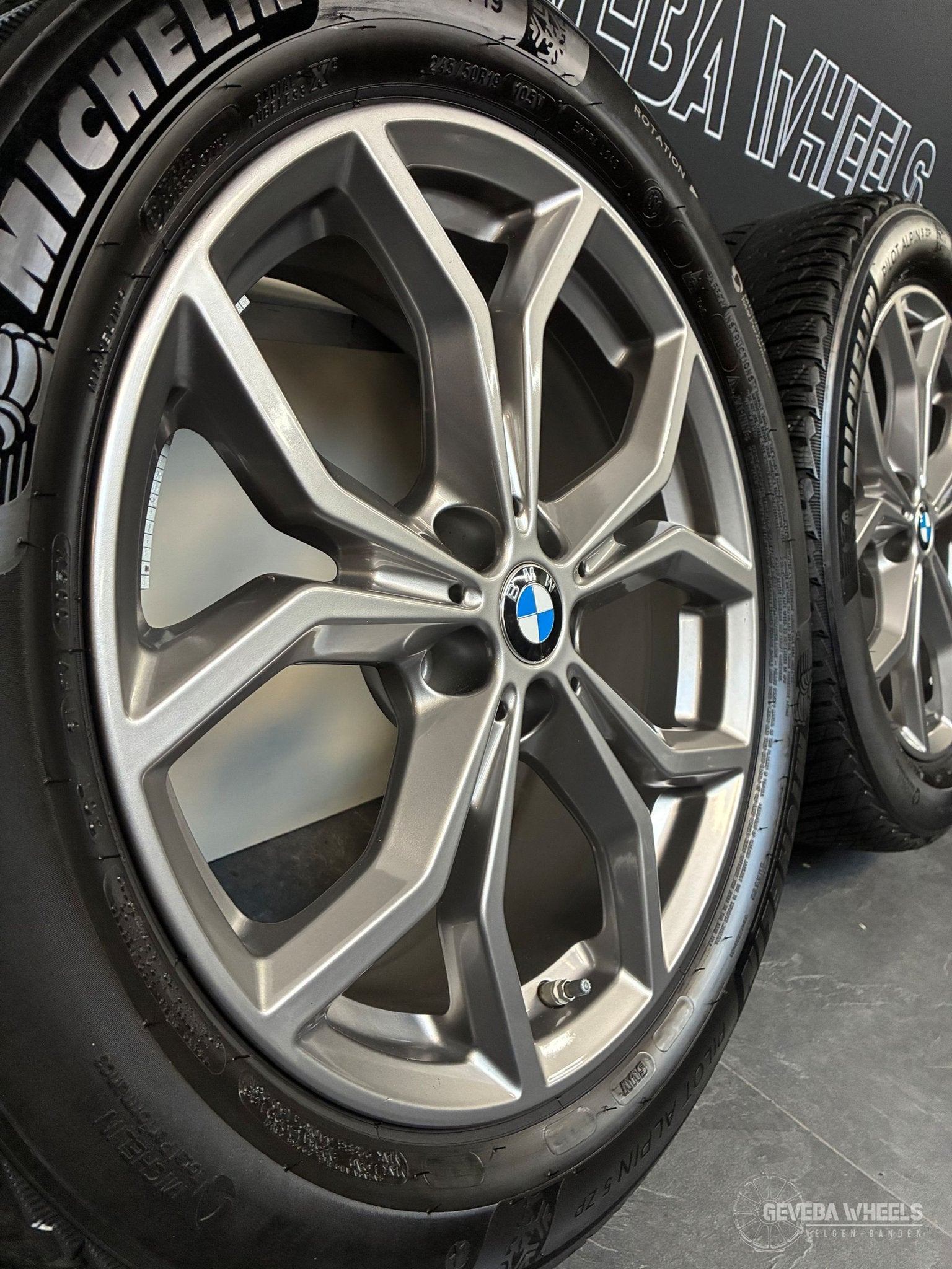 19” originele BMW X3 G01 / X4 G02 velgen + winterbanden 694, 19 inch, -, -, Banden en Velgen