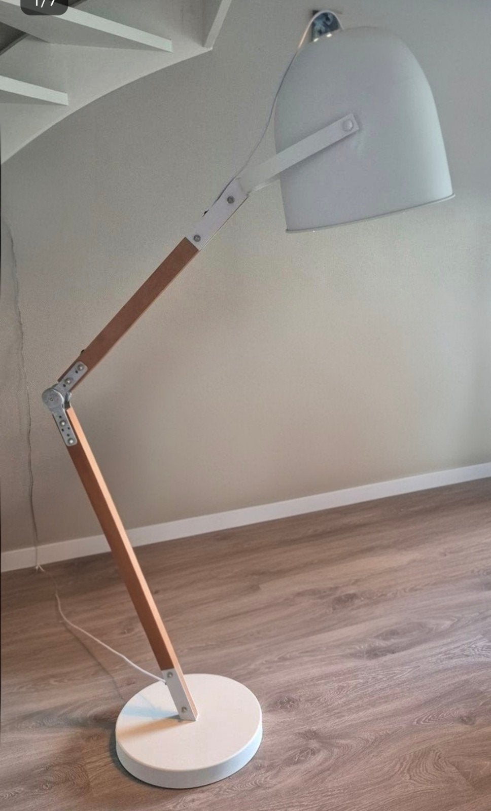 industriele staande lamp, Huis en Inrichting, Ophalen, Zo goed als nieuw, Industrieel, 150 tot 200 cm