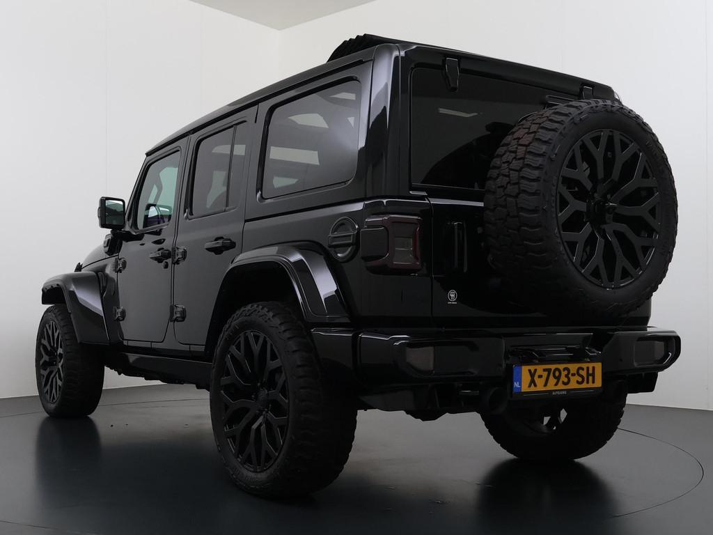 Jeep Wrangler Unlimited 4xe 380 Rubicon BRUTE Elektrische si, Auto's, Jeep, Automaat, Stof, 4 cilinders, Cabriolet