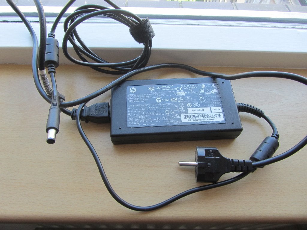 2x HP Oplader 120W, Computers en Software, Laptop-opladers, Ophalen of Verzenden, Zo goed als nieuw, Hp