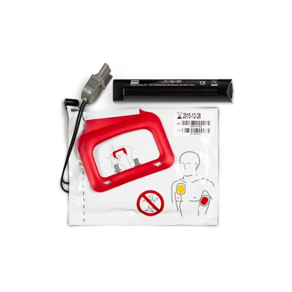 Lifepak CR+ AED Chargepack en pads - batterij/elektroden, Ophalen of Verzenden, Nieuw