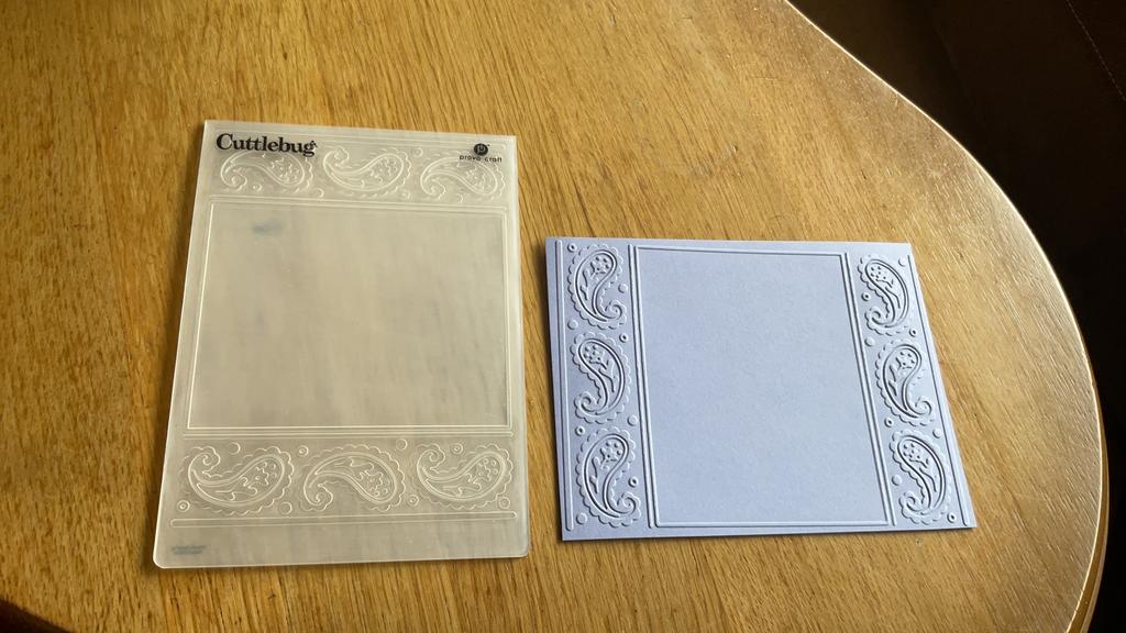 Embossingmal 12x 17 cm E113, Ophalen of Verzenden, Zo goed als nieuw, Overige typen