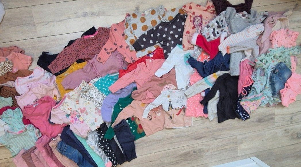 meisjes kleding pakket  maat 74-80 (84 items), Ophalen, Gebruikt, Hema, Feetje, H&M, Meisje