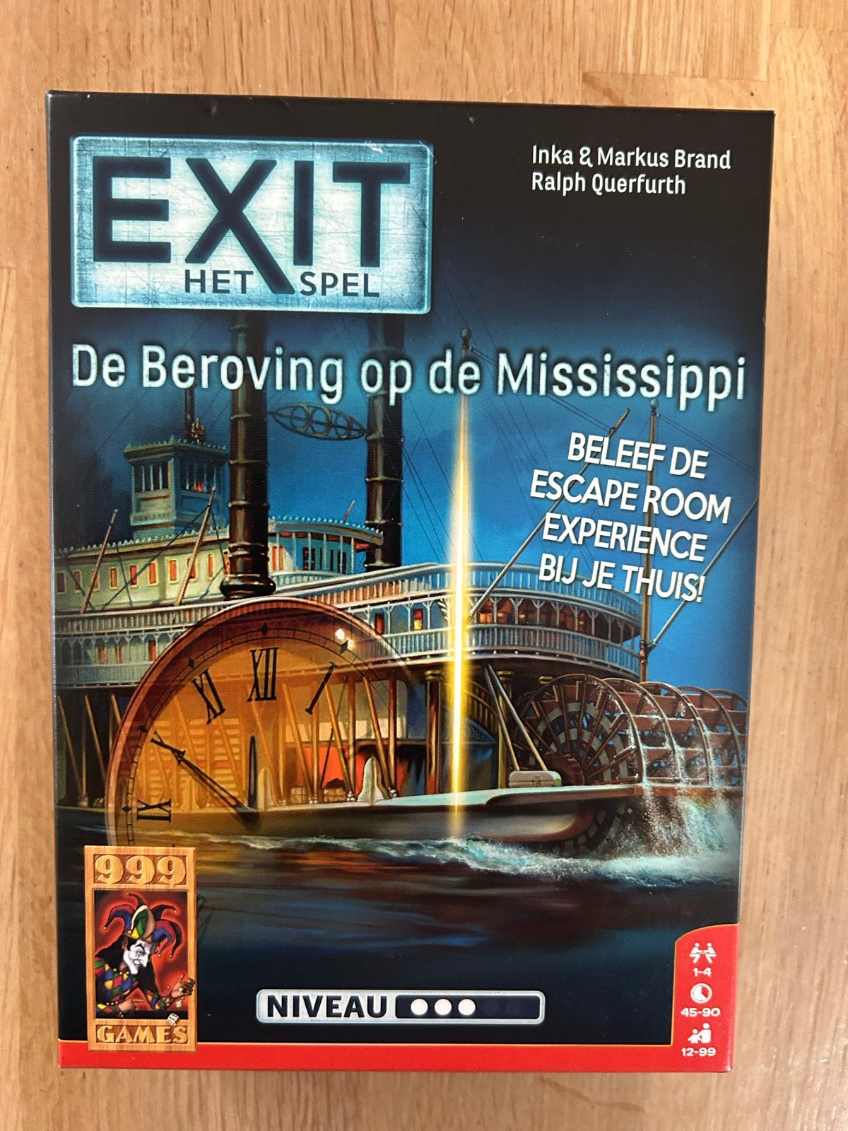 EXIT Het Spel: De Beroving op de Mississippi, Een of twee spelers, Ophalen of Verzenden, Zo goed als nieuw