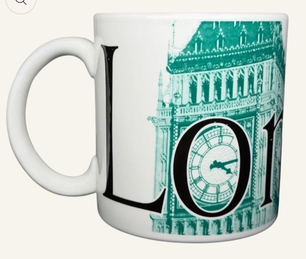 Starbucks mok London Londen, Verzenden, Nieuw, Porselein, Kop en/of schotel