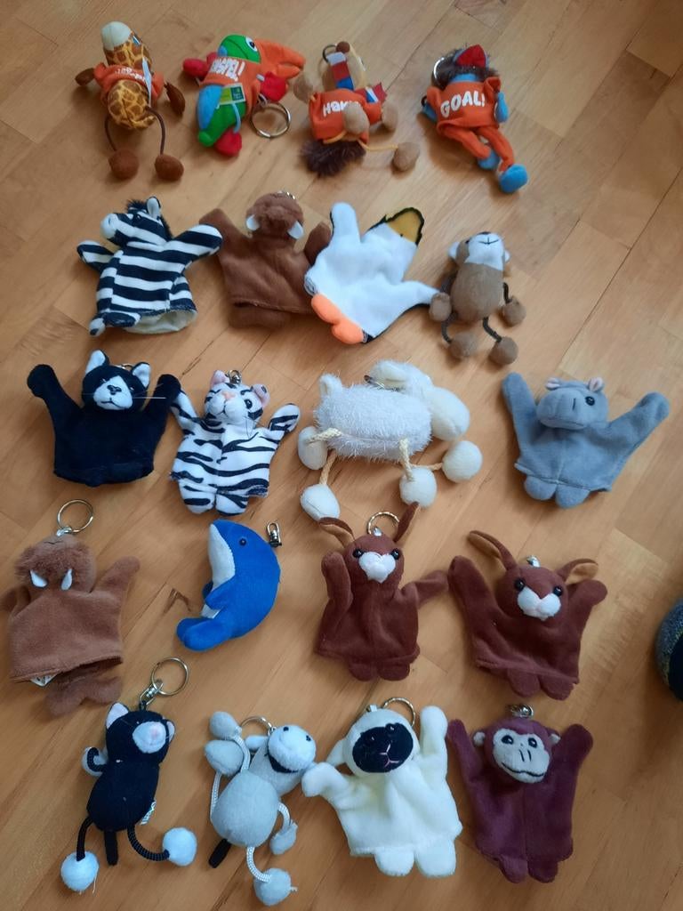 Sleutelhangers dieren, Verzamelen, Ophalen of Verzenden