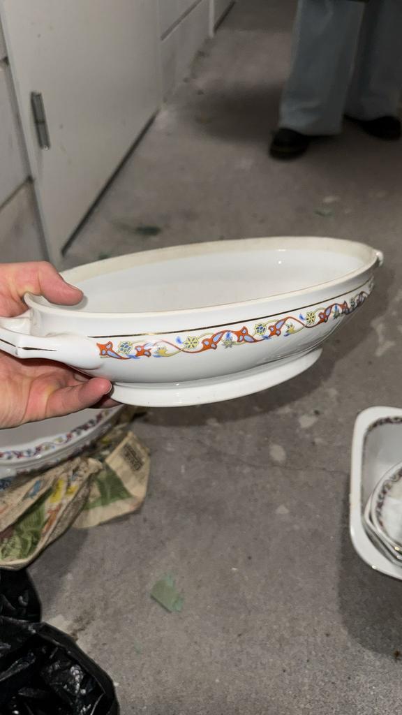 Vintage Epping Tsjechoslowakije Porseleinen Servies, Ophalen