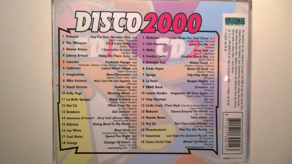 Disco 2000 (2 CD), Ophalen of Verzenden, Zo goed als nieuw, Pop
