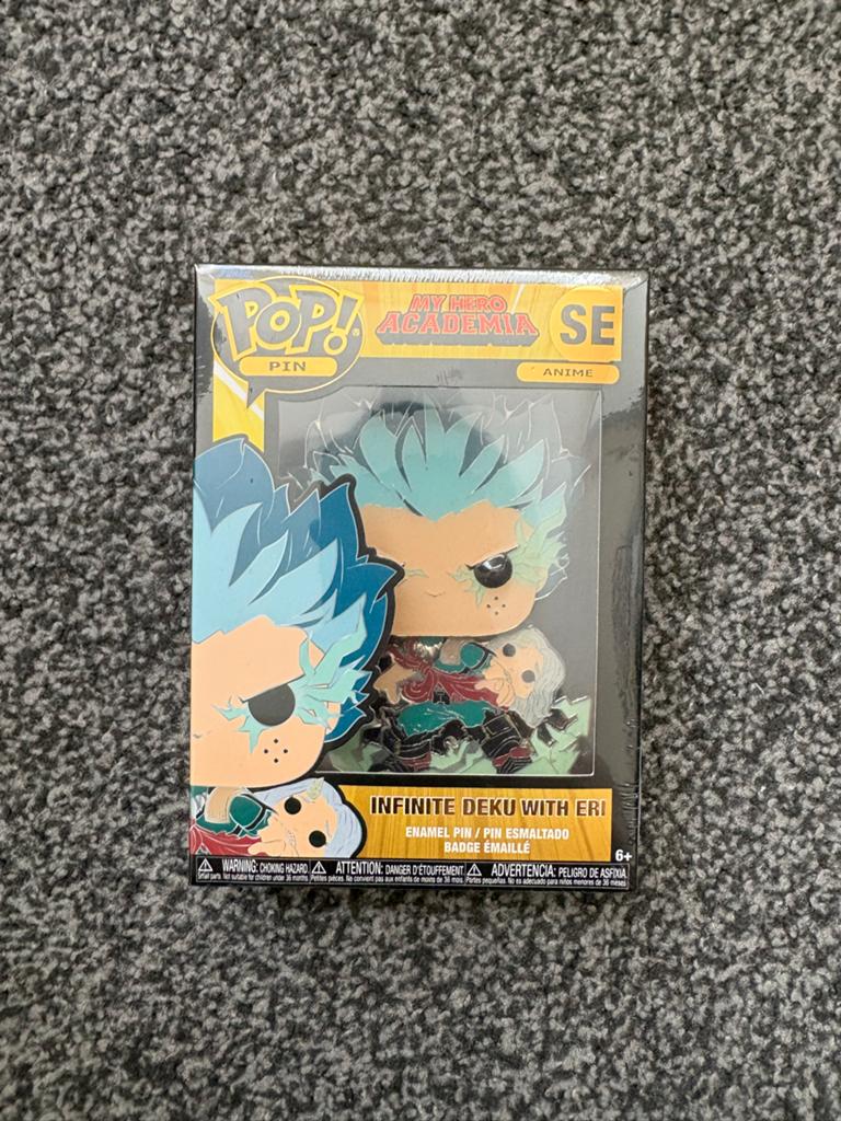 Funko Pop! My Hero Academia Infinite Deku with Eri Pin, Ophalen of Verzenden, Nieuw, Figuurtje, Speldje of Pin