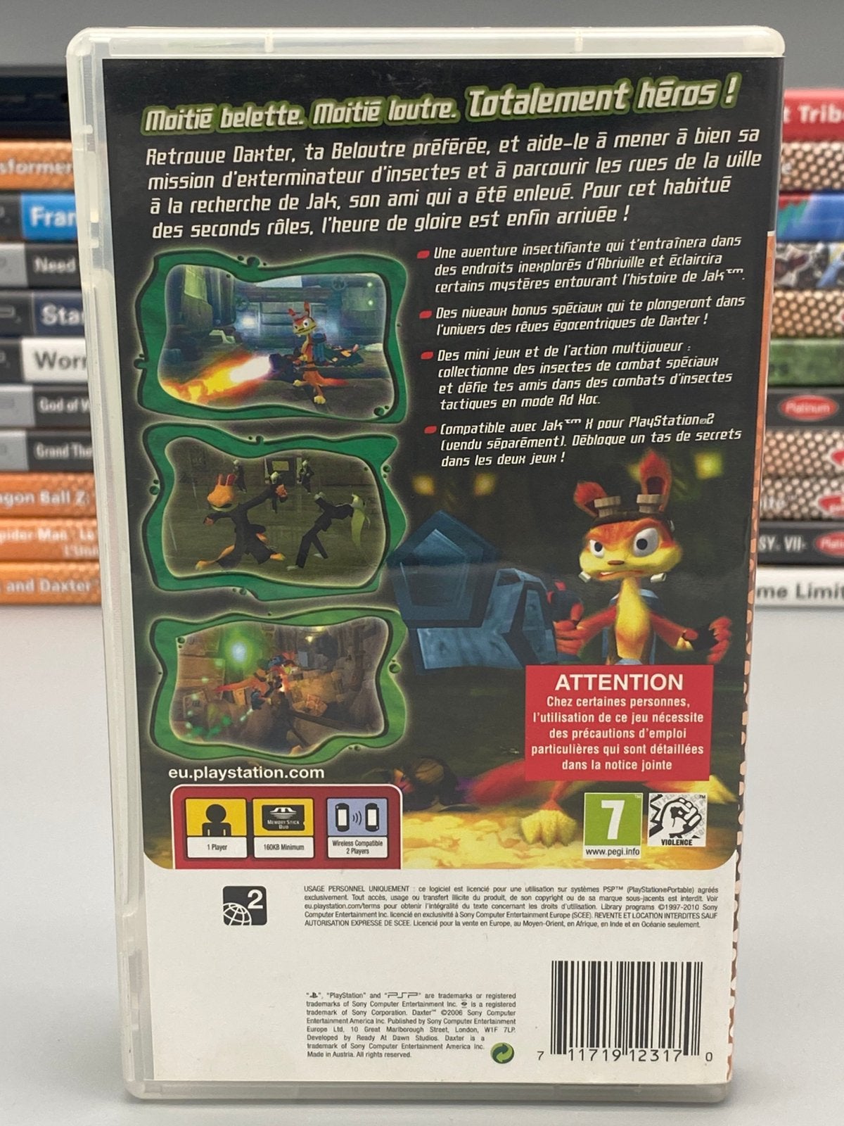 Daxter - PSP PlayStation Portable - Compleet, Avontuur en Actie, 1 speler, Ophalen of Verzenden, Www.sony.com