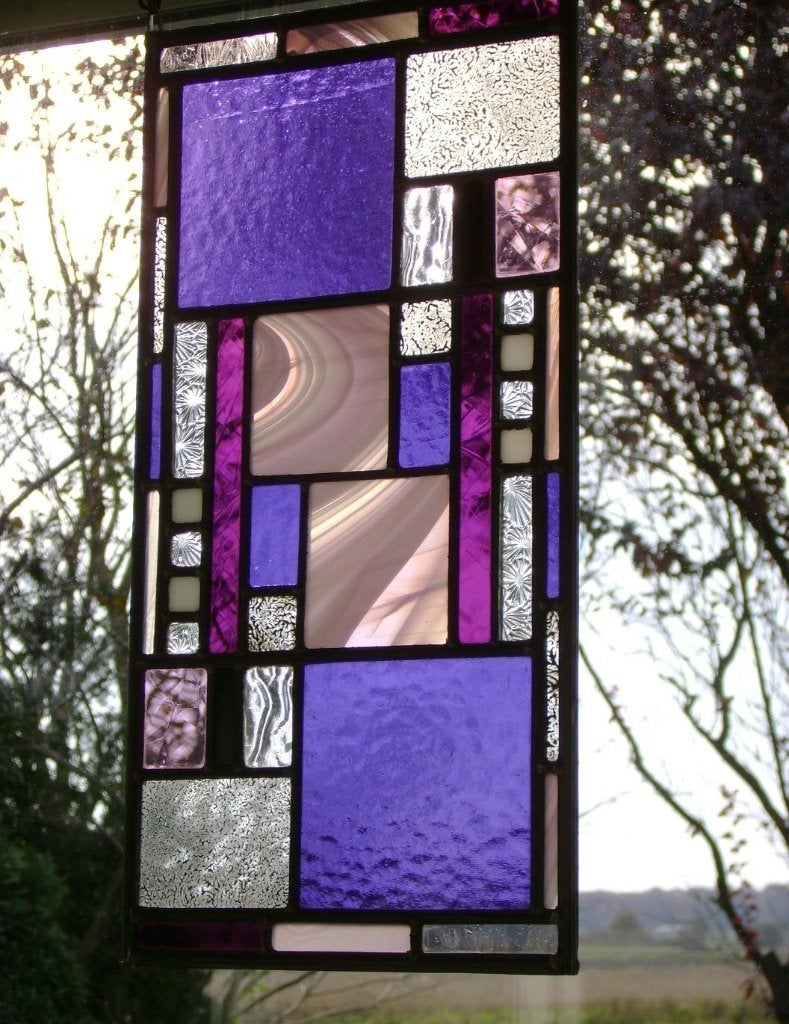 Raamhanger glas in lood voorzetramen raam, Meerkleurig, Overige stijlen, Nieuw, Ophalen of Verzenden